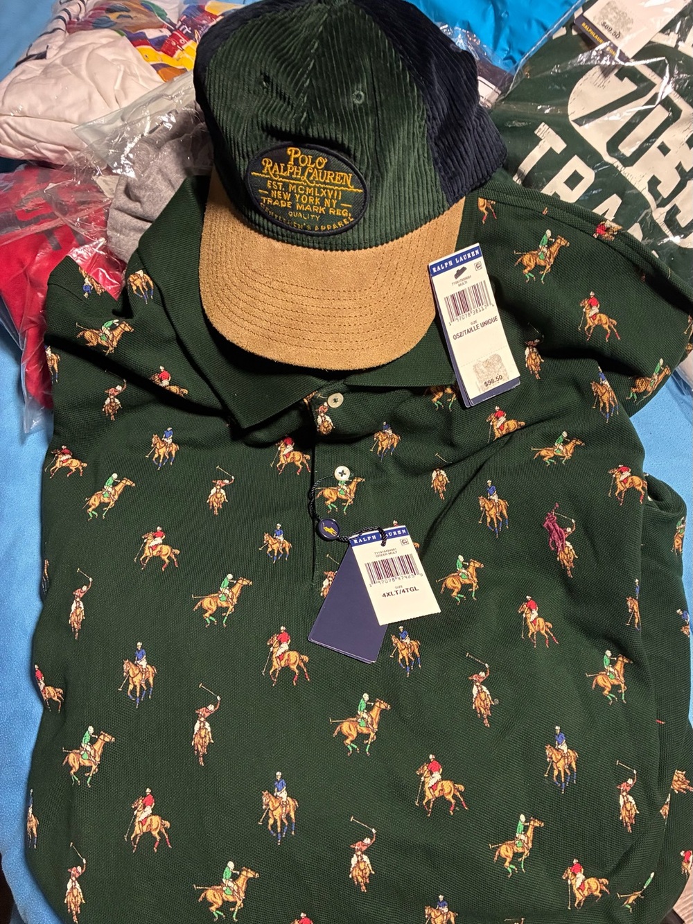 Ralph Lauren shirt x hat